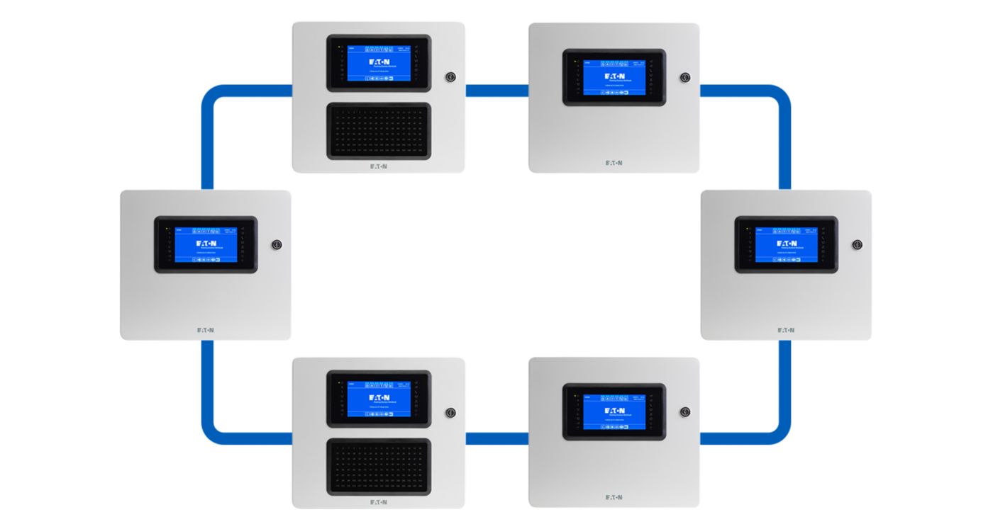Control Panels — Eaton fire detection range